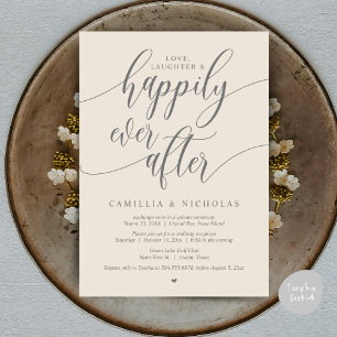 Wedding Elopement, Happily Ever After Party Invita Invitation