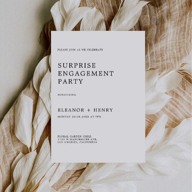 Wedding Engagement Party Invitation (Wedding Engagement Party Invitation)