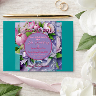 Wedding Env. 2g Violet(Horizon B)RFPMDesigns©️2024 Envelope