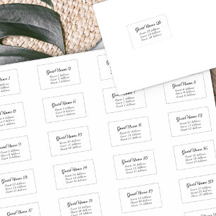 Wedding Envelope Address 28 Elegant Script Italic