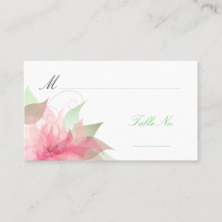 Wedding Escort Guest Place Cards
