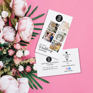 Wedding event Planner Photo Portfolio Business Card