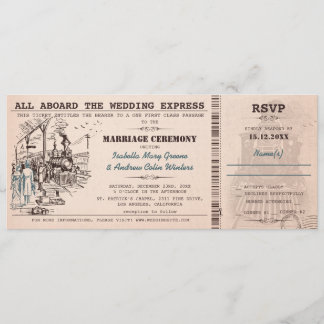 Wedding Express Wedding Invitation