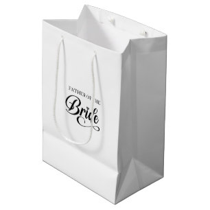 Wedding Father of Bride Gift Bag
