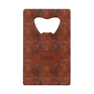 Wedding Faux Tooled Leather Look