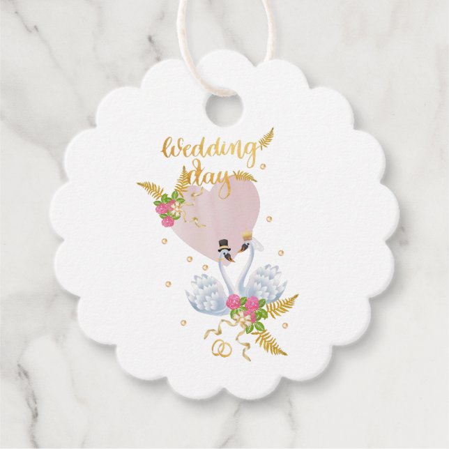 Wedding Favor tags (Front)