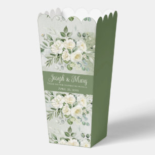 Wedding Favour Botanical Soft Romantic Golf Course Box