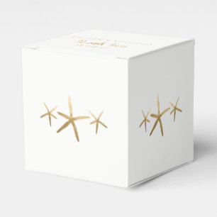 Wedding Favour Box, Customise, Beach Starfish Box