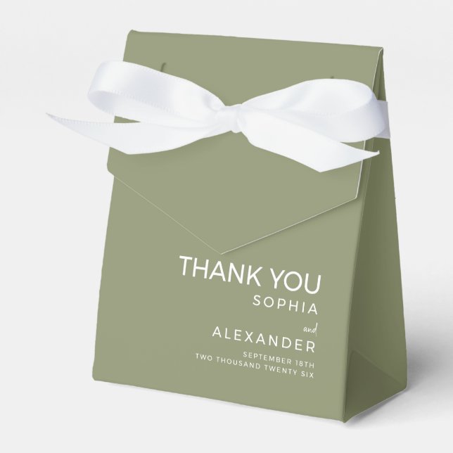 Wedding Favour Boxes "Delicate calla lilies". (Front Side)