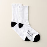 Wedding Favour Custom Socks<br><div class="desc">Get your wedding guests out on the dance floor in these fun custom "these feet danced to love" socks. Personalise these souvenir keepsakes with your first names and wedding date.</div>