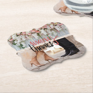 Wedding Favour Decor Paper Coaster