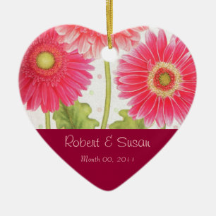 Wedding Favour Keepsake Ceramic Tree Decoration