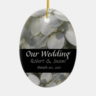Wedding Favour Keepsake Ceramic Tree Decoration