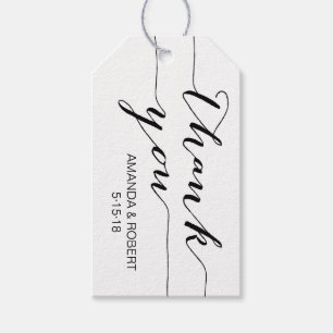 Wedding Favour Tag thank you hang tag