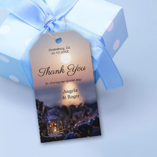 Wedding Favour Thank You or Bridal Shower Gift Ta Gift Tags