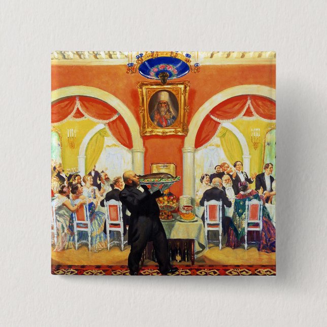 Wedding Feast, 1917 15 Cm Square Badge (Front)