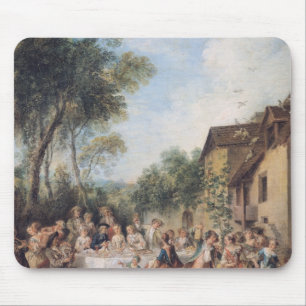 Wedding Feast in the Village Mouse Pad