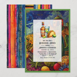 Wedding Fiesta Let's Taco Bout a Rehearsal Dinner Invitation