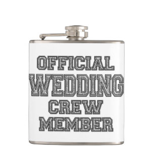 Wedding Flask Groomsmen's Gift