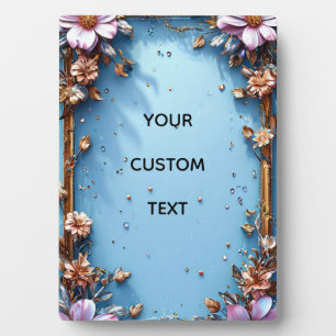 Wedding floral frame
