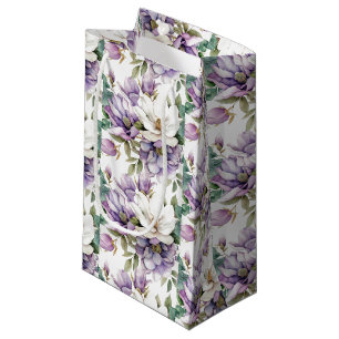 Wedding Floral Print Gift Bag