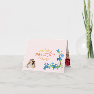 Wedding Folded Invitation