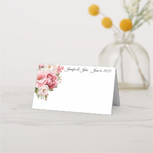 Wedding Folded Name Place Card