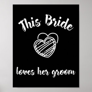 Wedding Gift Bachelorette Party Honeymoon Bride Gr Poster