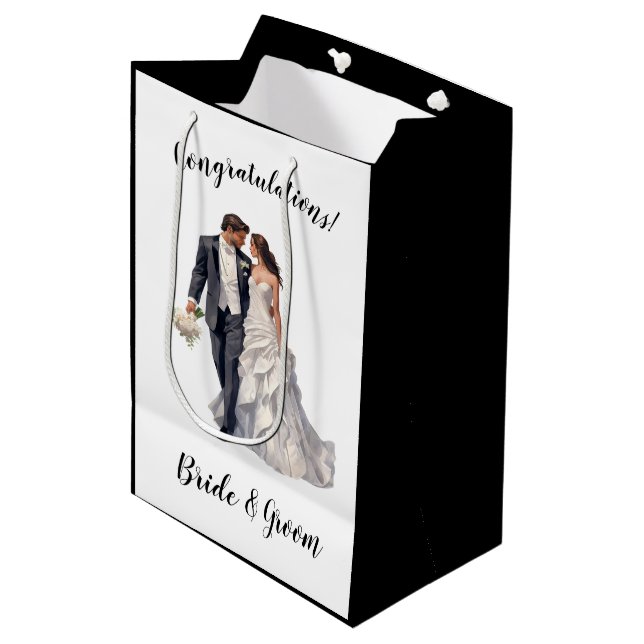 Wedding Gift Bag (Front Angled)