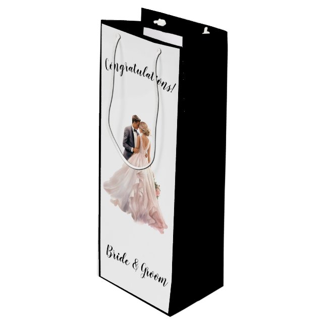 Wedding Gift Bag (Front Angled)
