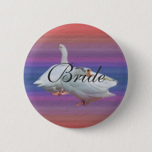 wedding gift, bride or groom button