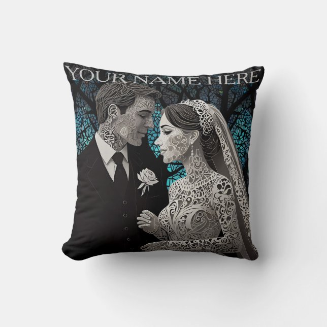 Wedding Gift  Cushion (Front)