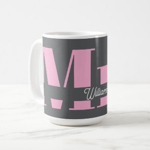 Wedding Gift for Bride Custom Last Name Mrs Cup