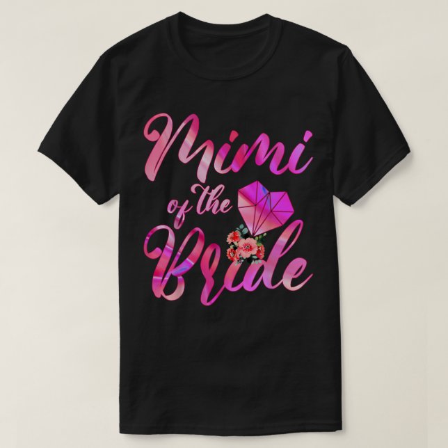 Wedding Gift For Grandma From Bride Mimi Of The Br T-Shirt (Design Front)