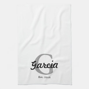 Wedding Gift Personalised Hand Towel