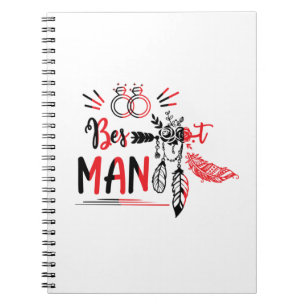Wedding Gift Wedding Best Man Notebook