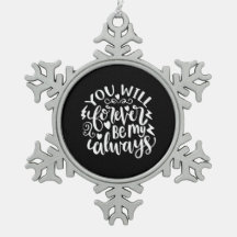 Wedding Gift You Will Forever Be My Always