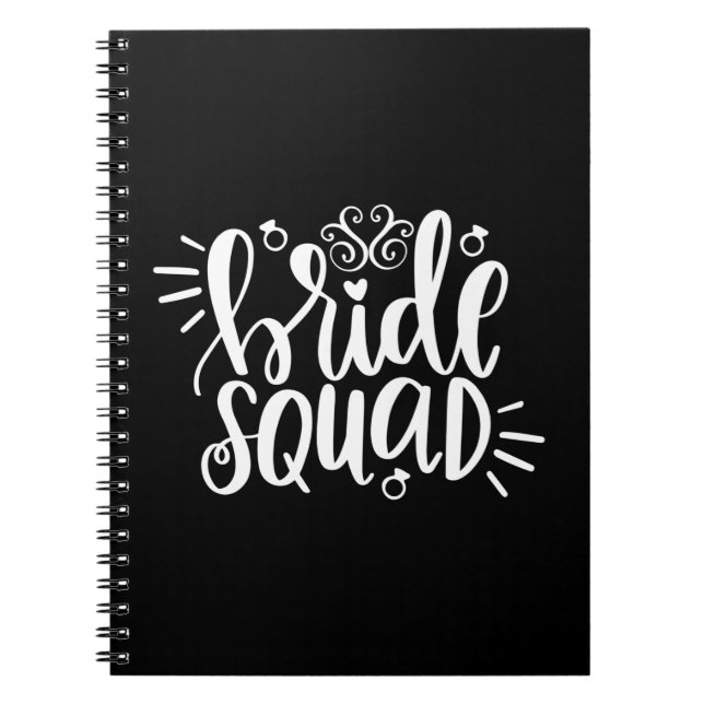 Wedding Gifts | Bride Squad Notebook (Front)