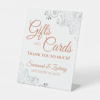 Wedding Gifts & Cards Silver Frills Coral on White