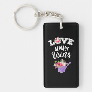 Wedding Gifts Love Always Win Key Ring