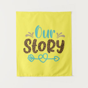 Wedding Gifts   Our Story Tapestry