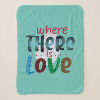 Wedding Gifts | Where There Is Love Sherpa Blanket