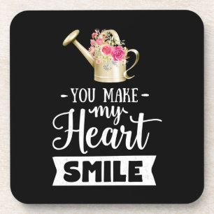 Wedding Gifts You Make My Heart Smile Coaster
