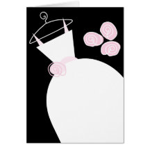 Wedding Gown Pink black vertical