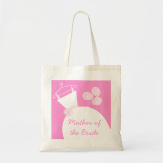Wedding Gown Pink 'Mother of the Bride' Tote Bag