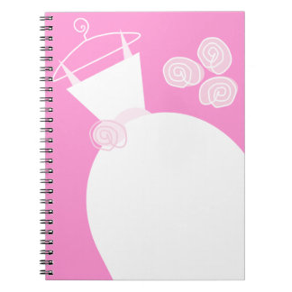 Wedding Gown Pink notebook