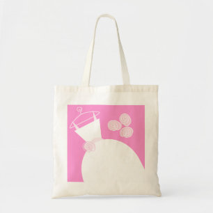 Wedding Gown Pink tote bag
