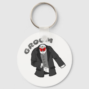 Wedding Groom Key Ring
