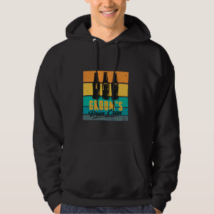 Wedding Groom Party Crew Beer Bottles Bachelor eve Hoodie
