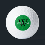 Wedding Groomsman Groomsmen Gift Monogram Name  Golf Balls<br><div class="desc">Wedding Party Gifts Groomsman Groomsmen Gift Elegant Monogram Initial And Personalised Name Classic Golf Balls. Click personalise this template to customise it with the last name initial monogram and the full first name quickly and easily. Wedding Groomsman Groomsmen Gift Monogram Name Golf Balls, are part of the Groomsman Gifts Collection...</div>